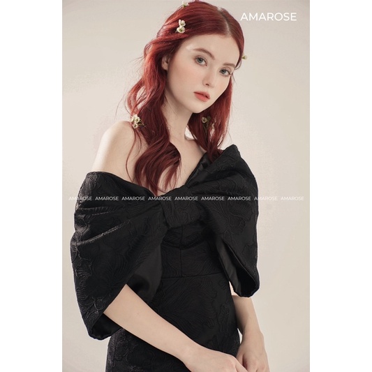 Đầm nơ cách điệu trước ngực Rachel Dress