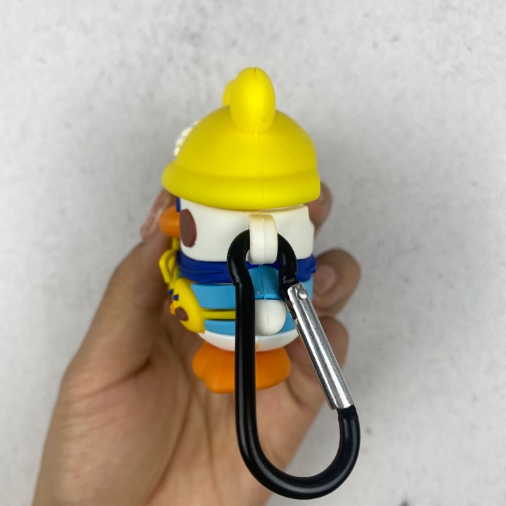 Case Airpods Vịt Mũ Vàng, Ốp Airpods Phong Cách và Dễ Thương cho đủ dòng 1/2/3/Pro - Mã TZAP320