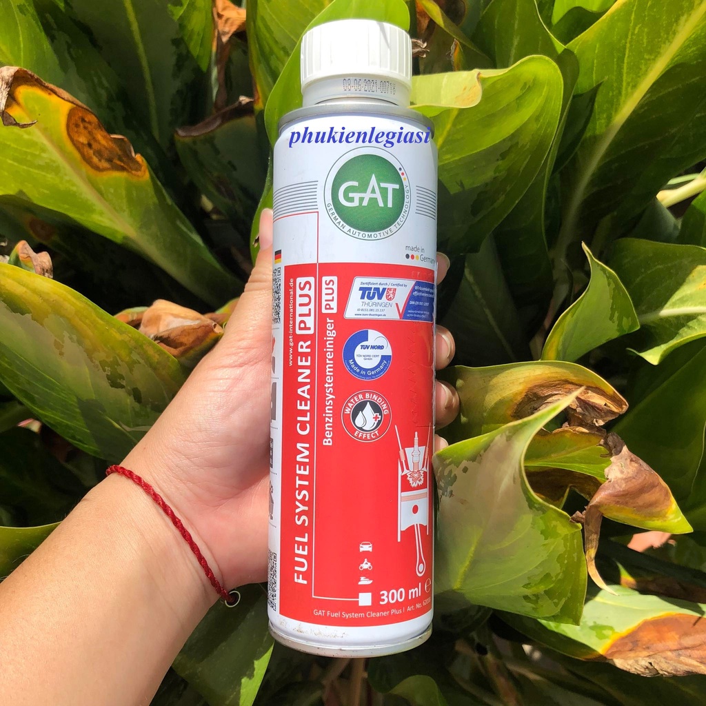 Súc Béc Xăng GAT Fuel System Cleaner Plus 300ml cho xe Oto nhập khẩu Đức