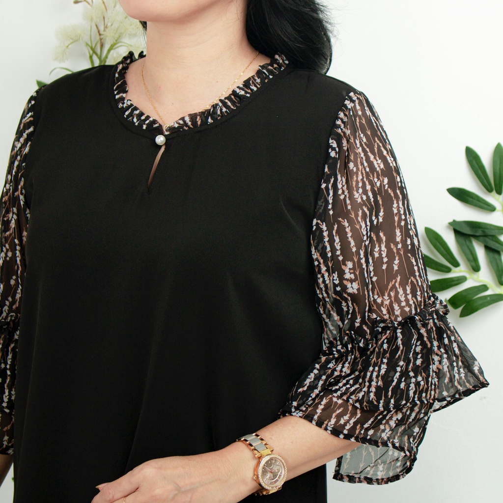 Madam Sotoni - Thời trang trung niên - Áo kiểu nữ trung niên - MGDTH1201