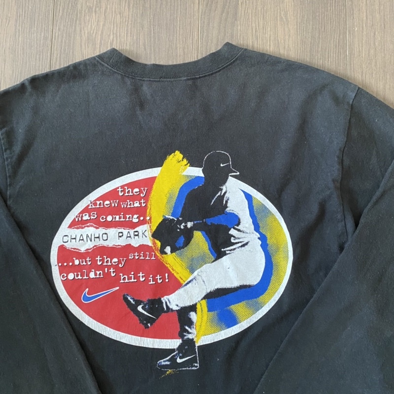 Áo sweater nike big logo 90s