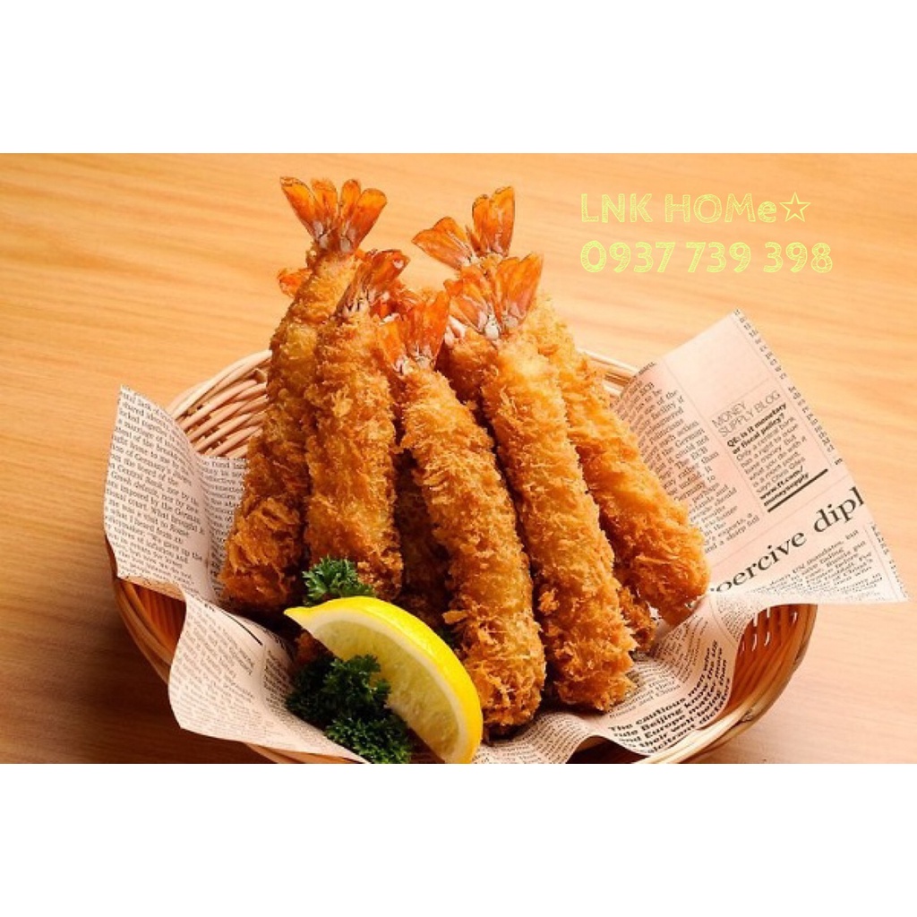 Tôm phủ bột panko (tempura tôm) khay 250gr: 10 PCS
