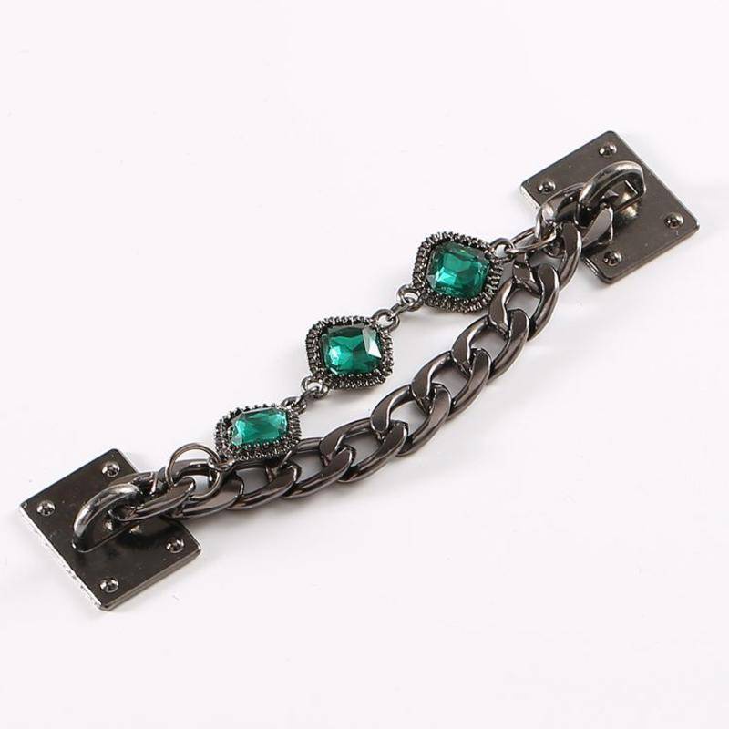 Phụ Kiện Nút Gắn Giày Thời Trang Cá Tính#Loạt Đá Quý Kim Loại