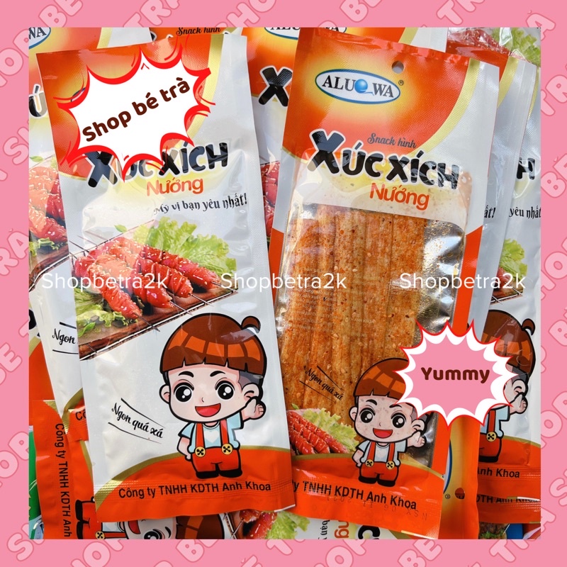 Snack hình xúc xích nướng