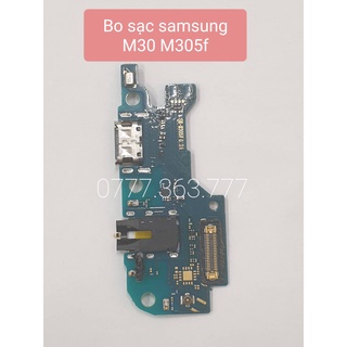 Cụm bo sạc samsung m30 m305f zin new