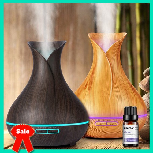 MÁY KHUẾCH TÁN TINH DẦU TUYLIP CAO CẤP 500ML (SIÊU ÂM)