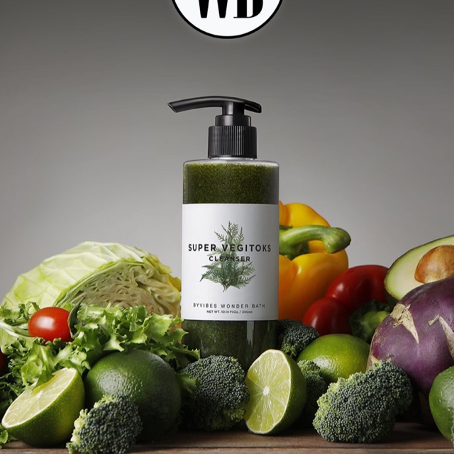 Sữa rửa mặt thải độc rau củ Vegitoks Hàn Quốc