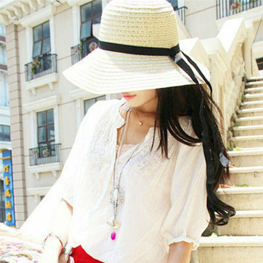 Mũ Rộng Vành Chống Nắng Đi Biển Gấp Gọn Tiện Lợi