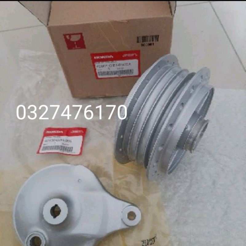 Bộ bát má đùm, moay ơ trước sau xe DREAM thái zin honda