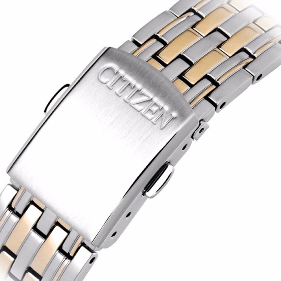 Đồng Hồ Nam Citizen Dây Thép Không Gỉ BM7304-59E - Mặt Đen (Sapphire)