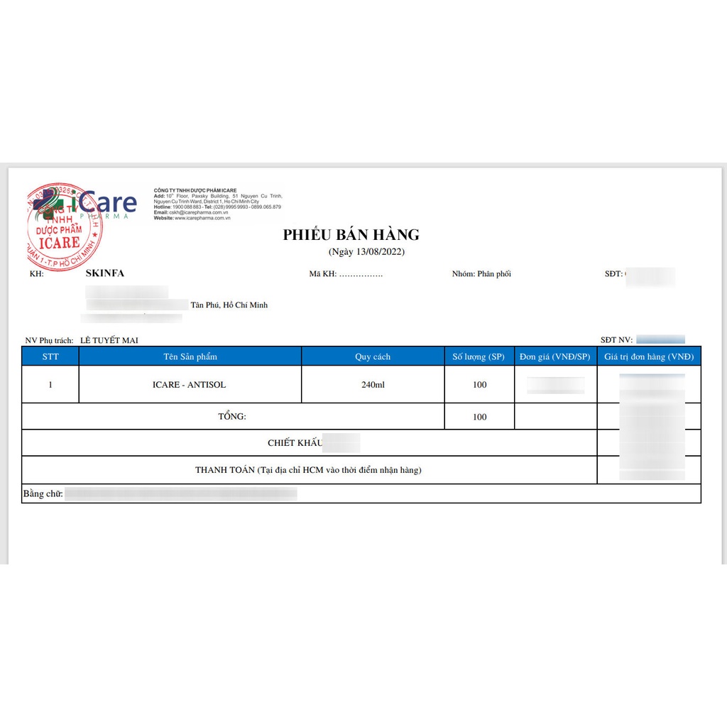 Dầu Gội Antisol Icare Pharma Dược Liệu Ph 6.5 Làm Sạch Gàu, Giảm Ngứa Và Bết Tóc 240ml