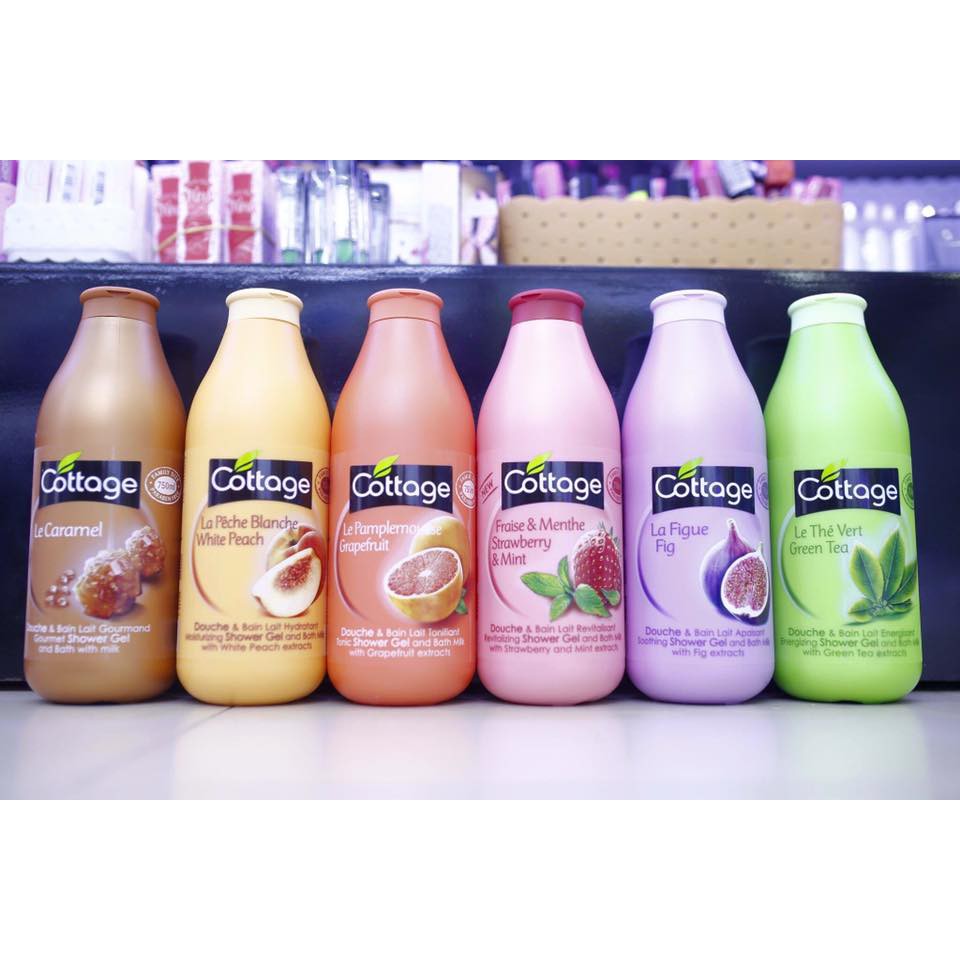 [XẢ KHO] SỮA TẮM TRẮNG DA COTTAGE 750ml Của Pháp | BigBuy360 - bigbuy360.vn
