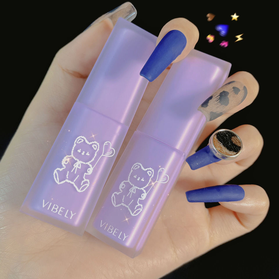 [Hàng mới về] Son Kem Vibely Tông Nhung Lì Chống Nước Xinh Xắn Lâu Trôi Hợp Thời Trang