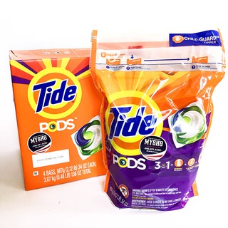 1 bịch 42 viên giặt Tide Mỹ