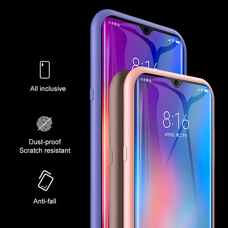 Ốp điện thoại TPU màu đơn sắc ngọt ngào cho Xiaomi mi10t Mi9 Mi 9 SE Mix 2 2s mi 10T Pro