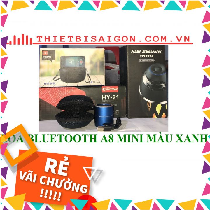 LOA BLUETOOTH A8 MINI MÀU ĐEN