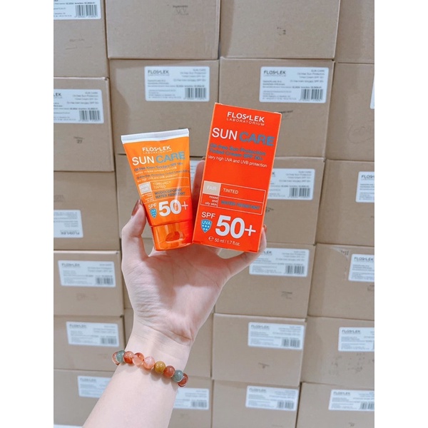 Kem chống nắng Floslek Sun care oil free cho dầu mụn