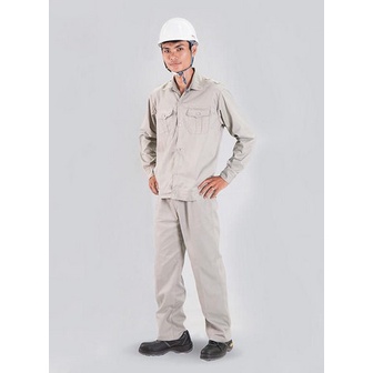 Bộ quần áo Kaki màu ghi, xanh công nhân, xanh đậm, tím than, cam thợ điện