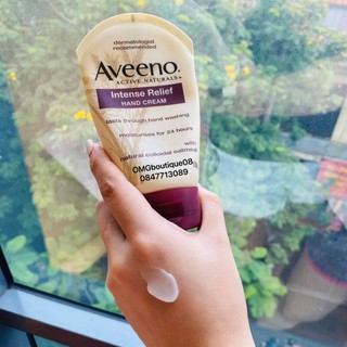 [Kem dưỡng da tay AVEENO] Active Naturals Intense Relief Hand Cream Fragrance Free 100g