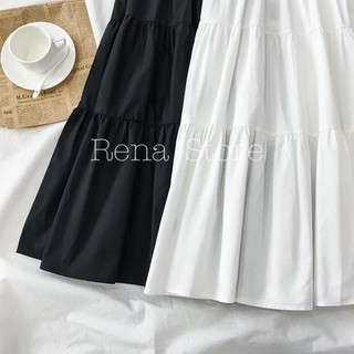 Chân váy dài ❤️Sale❤️Chân váy nữ , đầm nữ Vintage 2 lớp nhiều tầng dáng ullzang ,  váy vintage 2 lớp Siêu Xinh  | BigBuy360 - bigbuy360.vn