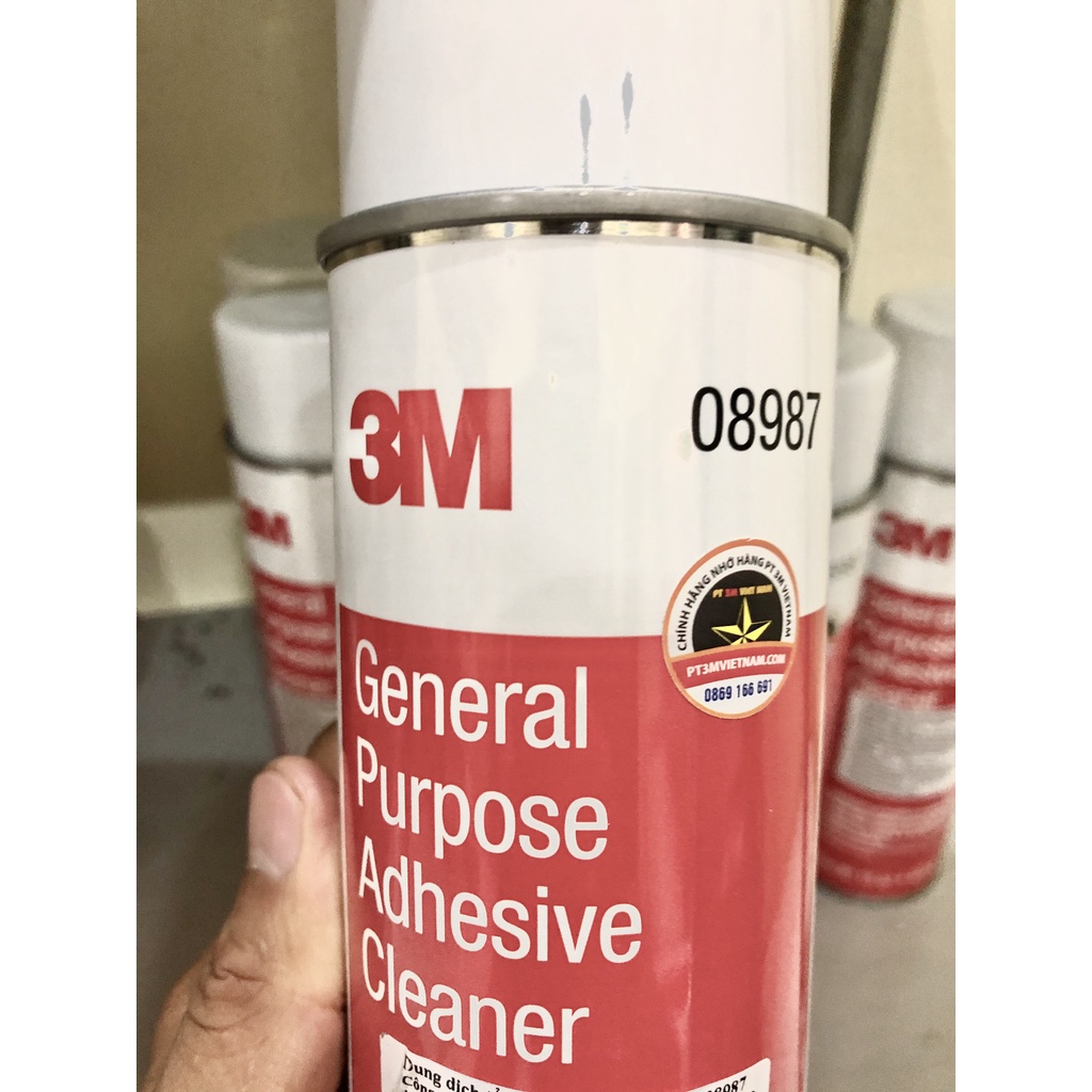 Chai xịt tẩy keo, tẩy nhựa đường 3M 08987 General Purpose Adhesive Cleaner