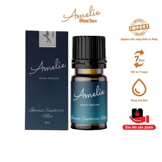 Nước hoa vùng kín Amelie Fresh Blue chai 5ml. Nước hoa vùng kín chính hãng với hương thơm lãng mạn từ nước Pháp