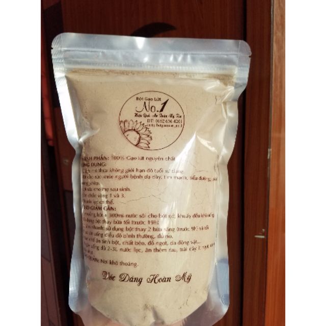 1kg Bột gạo lứt No.1