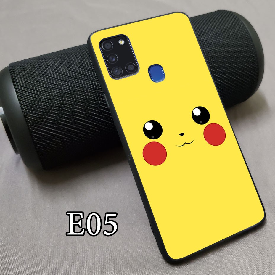 Ốp lưng Samsung A21s ❤️ FREESHIP ❤️ in hình Baymax Pikachu Doremon Shin Vô Diện Flame Luffy