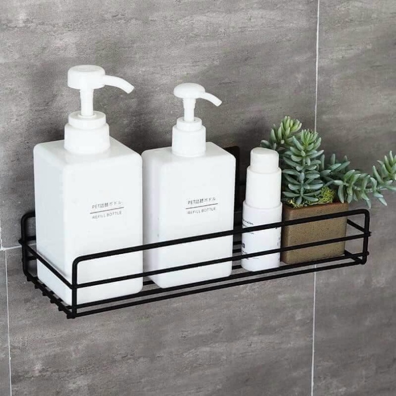 KỆ SẮT NHÀ TẮM HÌNH CHỮ NHẬT ĐA NĂNG 27 x 11 x 5,5 CM .ĐTBX!!!