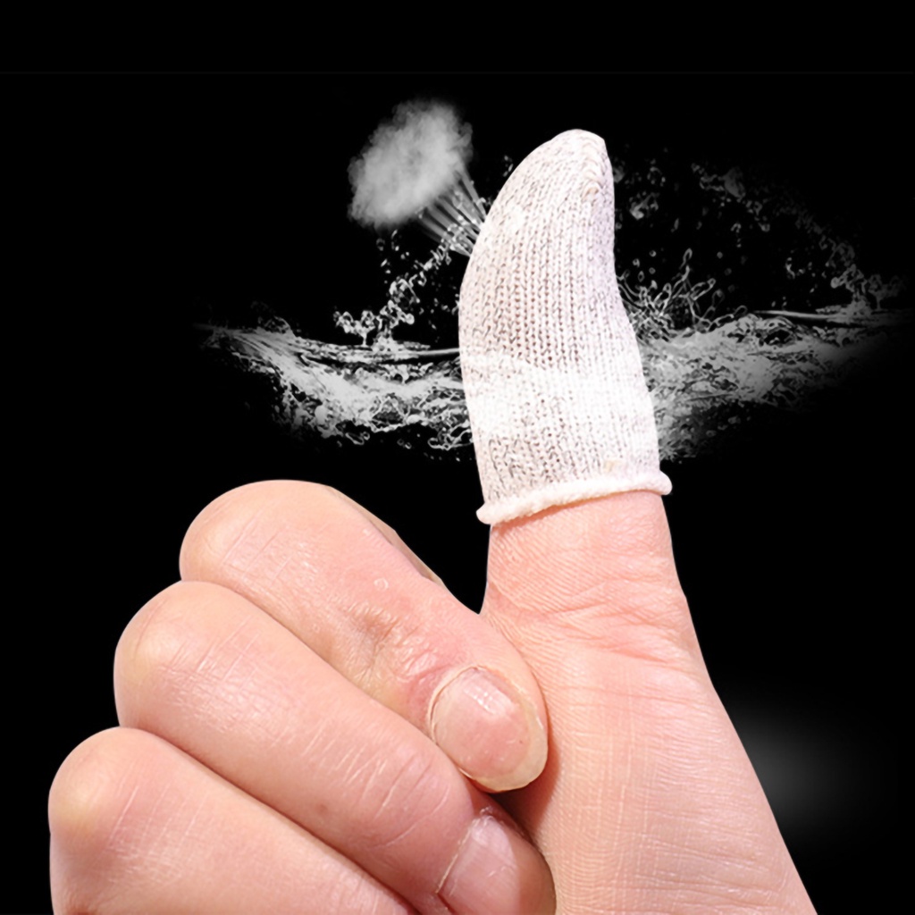 Vỏ bọc ngón tay chơi game màu sắc cầu vồng