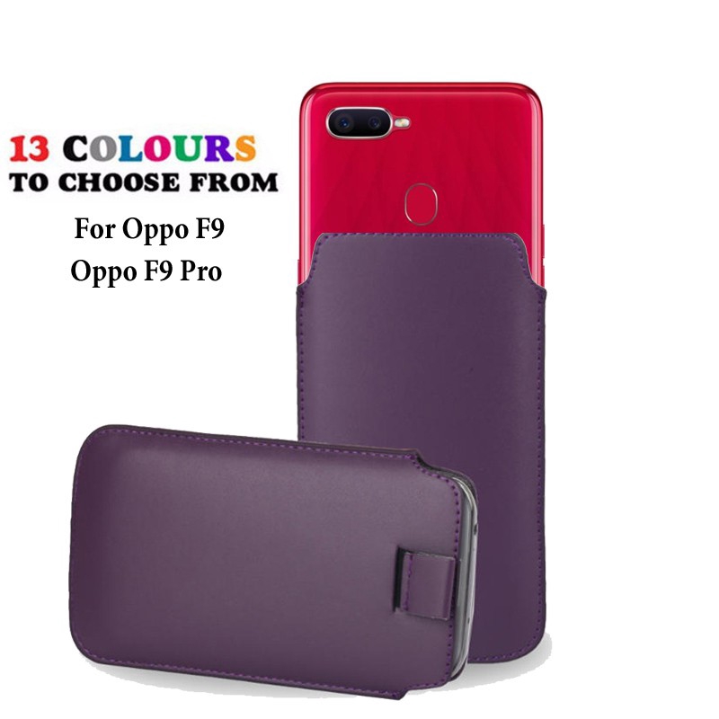 Túi da đựng điện thoại cho Oppo F9/F9 Pro | BigBuy360 - bigbuy360.vn