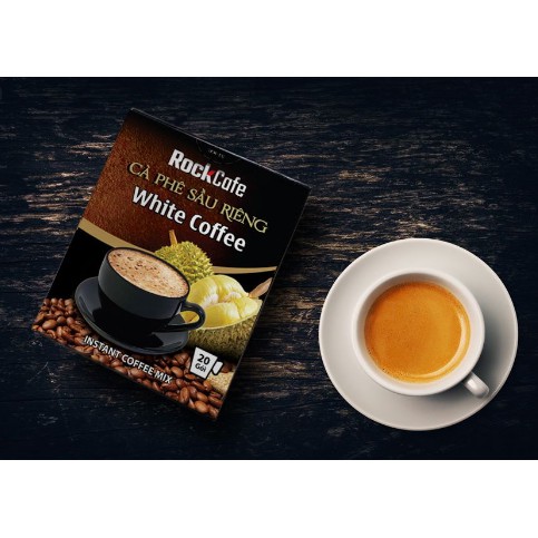 Cà phê rock sầu riêng hộp 240gram