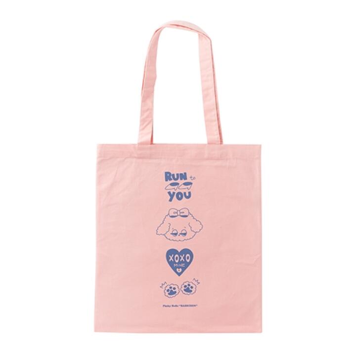 Túi Tote ARTBOX Hàn Quốc Màu Hồng Nhạt Run To You