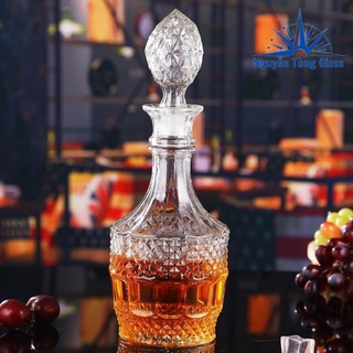 Chai Đựng Rượu Thuỷ Tinh Cao Cấp 800ML