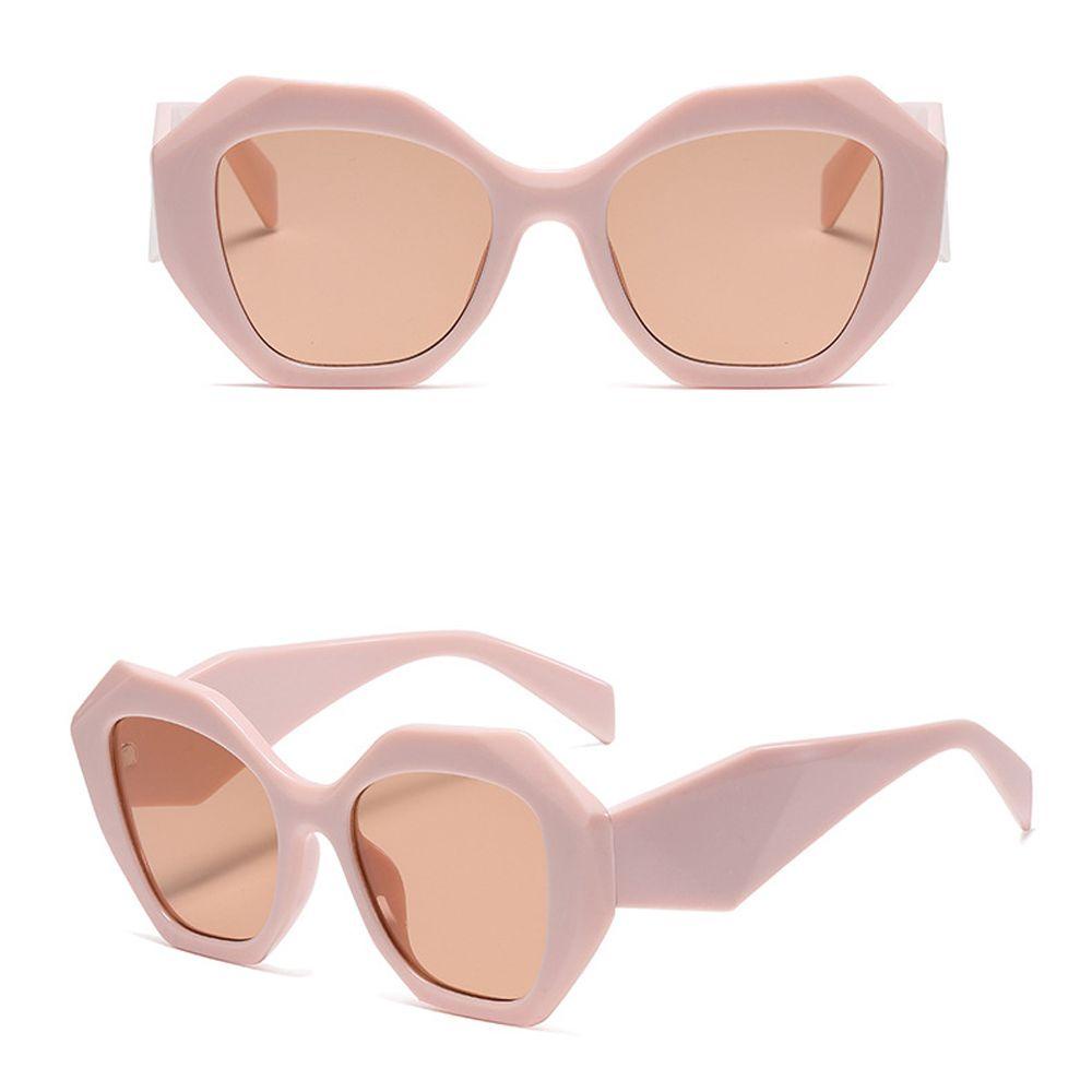 TWINKLE Kính Mát Tròng Đa Giác Nhiều Màu Chống Tia UV400