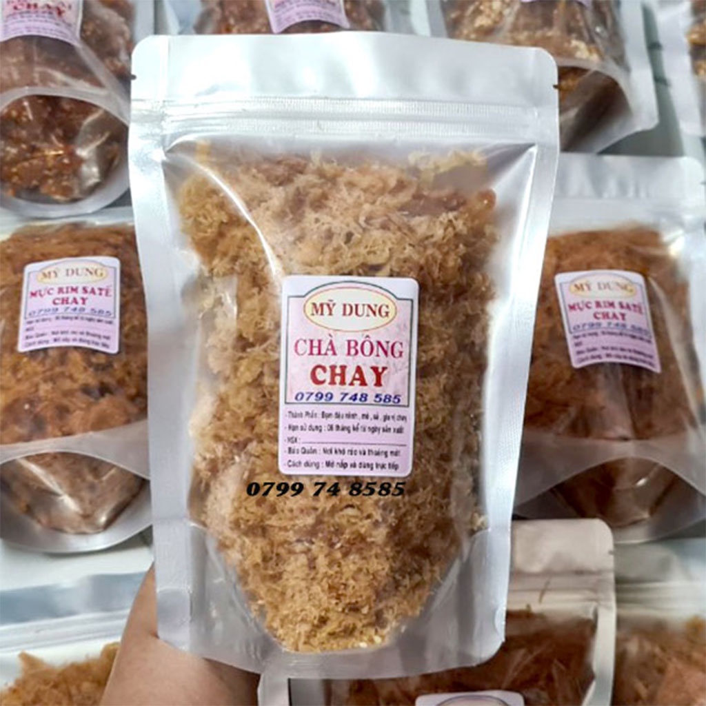 CHÀ BÔNG CHAY 200GR NHÀ LÀM Date 6 Tháng