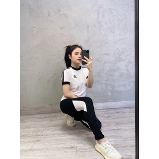 Quần legging Adidas xanh lá[full tag code]