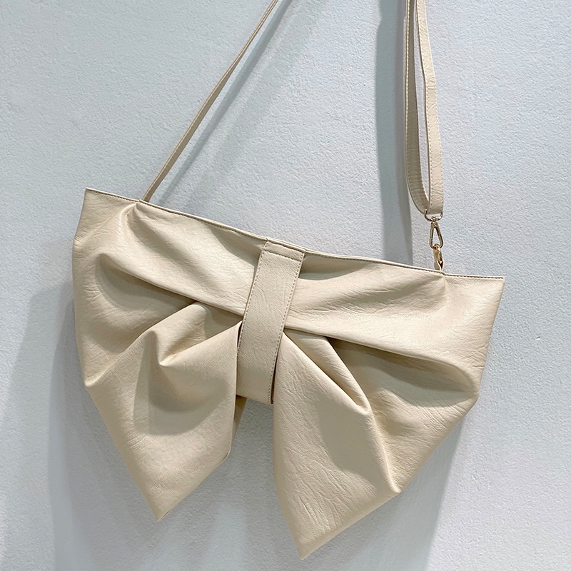 Túi Đeo Vai Cỡ Lớn Đính Nơ Dễ Thương Thời Trang Cho Nữ