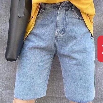 QUẦN SHORT SỌT JEAN LỬNG KIỂU NGỐ NỮ CHẤT BÒ XANH TRƠN ULZZANG GIRL LƯNG CAO NÂNG MÔNG- DB-204 - DUBATI FASHION