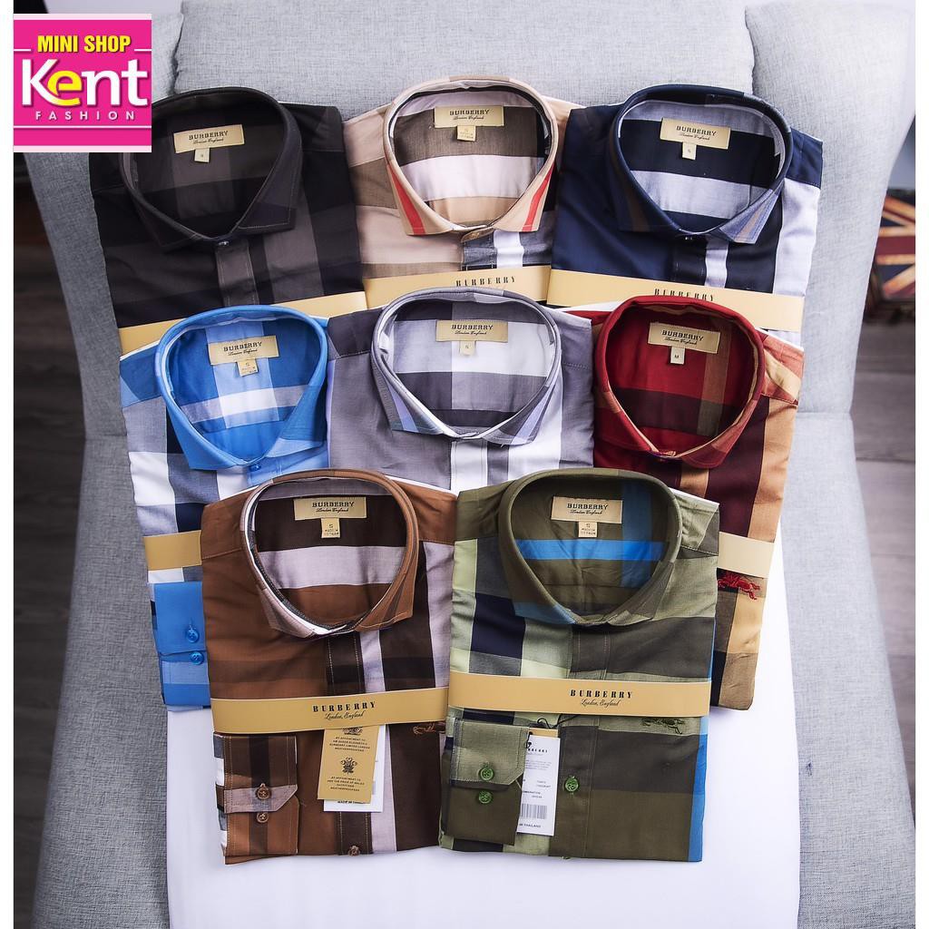 (HÀNG CAO CẤP) Áo sơ mi kẻ nam BBR CAO CẤP dài tay, vải cotton chuẩn hãng không nhăn, không sù,không phai | BigBuy360 - bigbuy360.vn