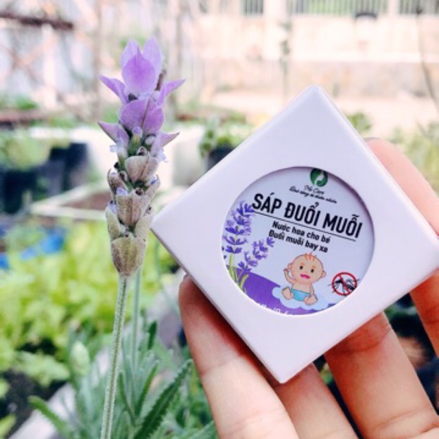 Sáp Bôi Đuổi Muỗi, Chống Muỗi Và Côn Trùng Dạng Nước Hoa Khô Hữu Cơ An Toàn Cho Bé NuCare