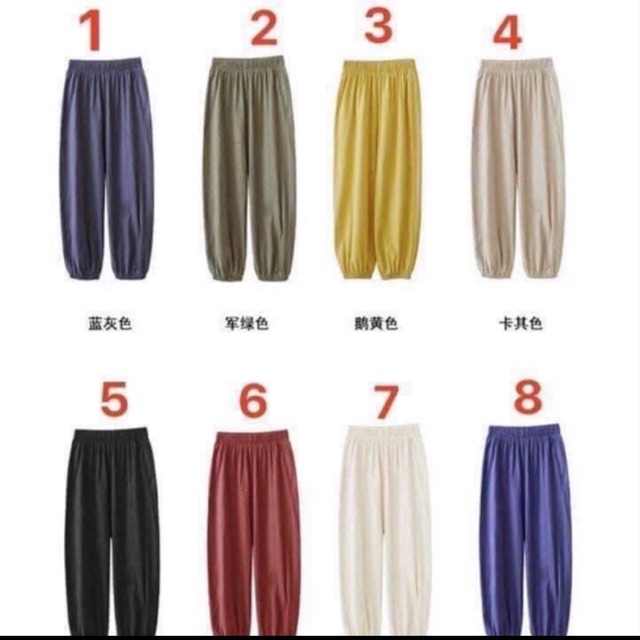 Quần baggy nữ