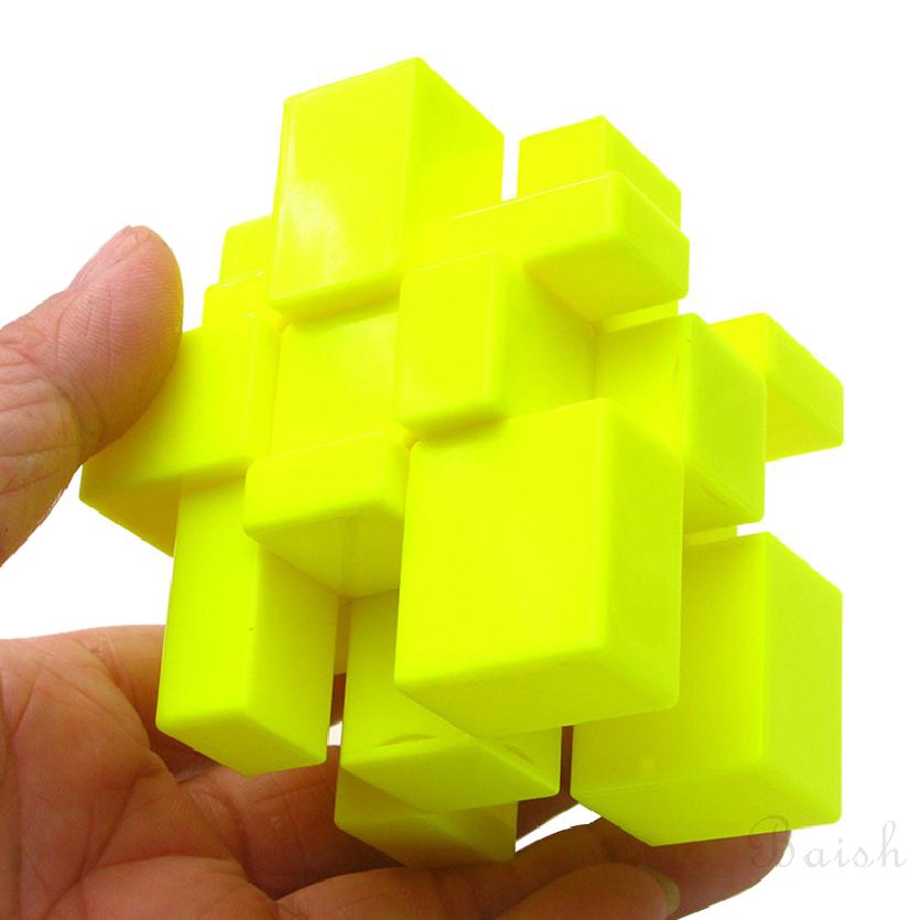 Qiyi Magic Mirror Square Rubik's Cube 3rd-order Deformation Brushed Alien Shaped Puzzle Play 368