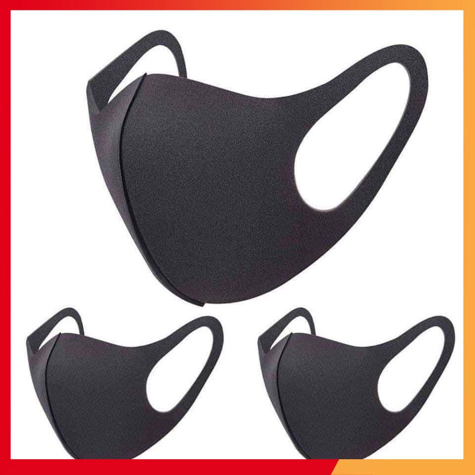 [Set 5] Khẩu trang su chất dày dặn co dãn tốt