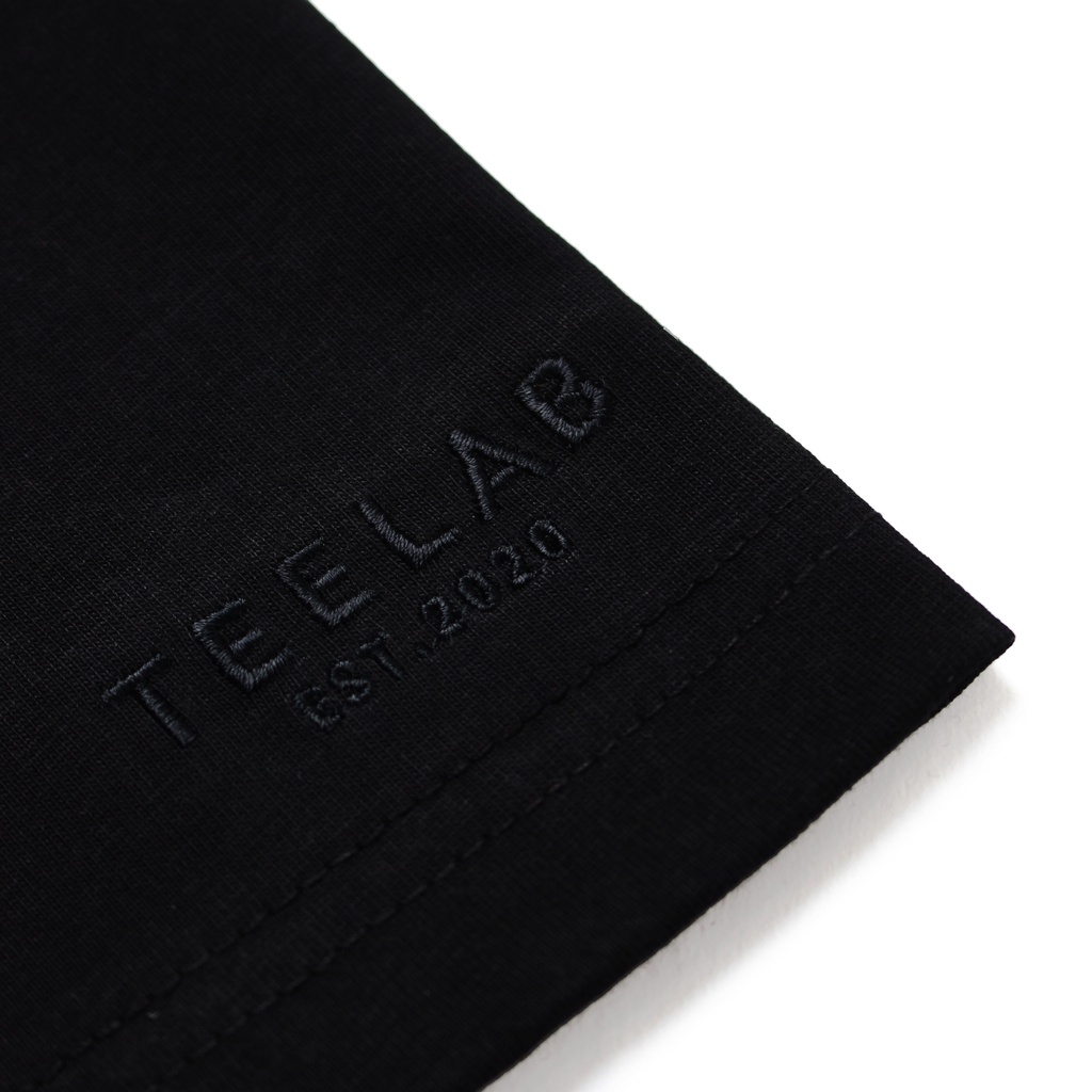 Áo Thun Teelab Local Brand Unisex Space Program: to Infinity and Beyond / Đen TS141