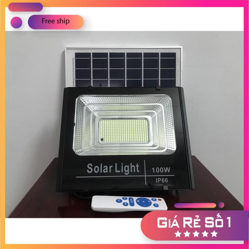 [ Đại Hạ Giá ]  Đèn Pha NLMT Solar Light - Phiên Bản 1 ô -  Tích Trữ và Tiết Kiệm - BH 24 Tháng  [ Sale off ]