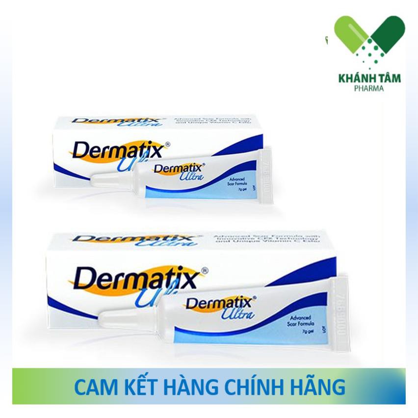 Gel sẹo Dermatix Ultra (Tuýp 2g, 7g, 15g) [Dematix, dematis, dermatis] _Khánh Tâm