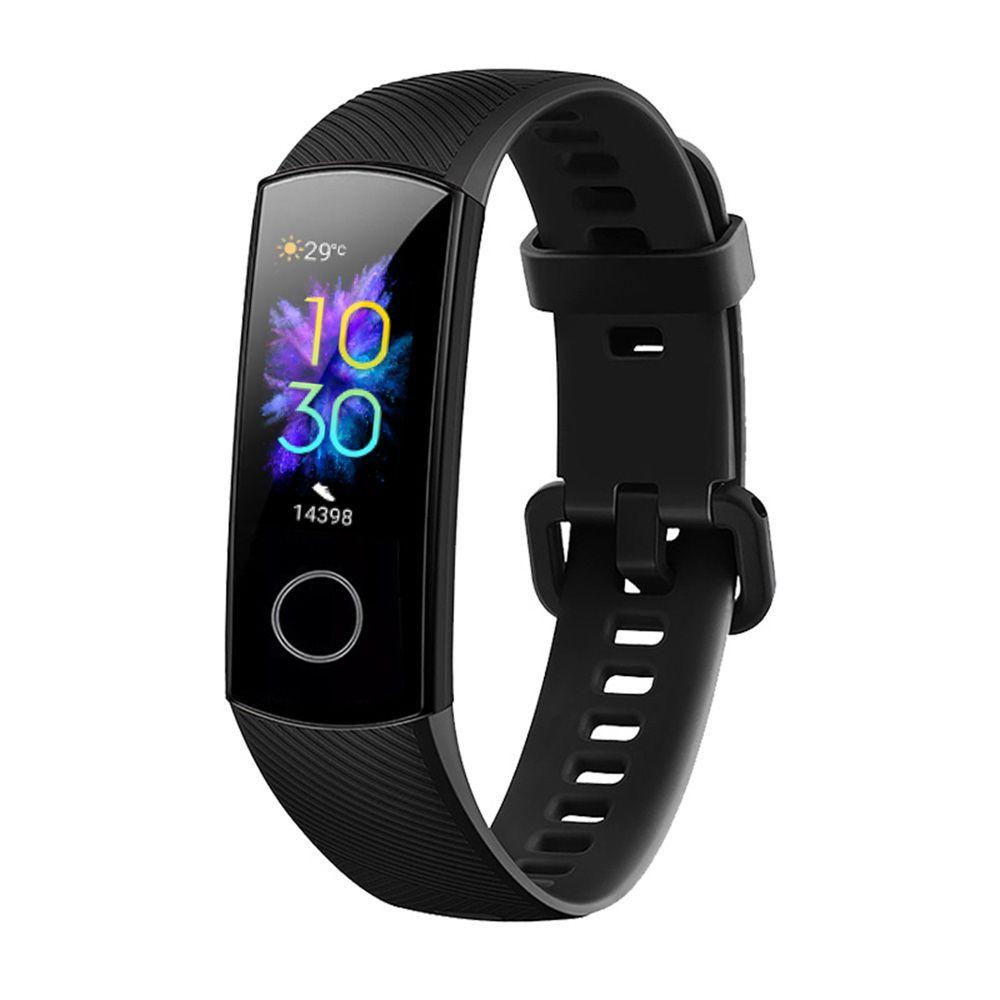 Dây Đeo Thay Thế Chất Liệu Silicon Màu Trơn Cho Honor Band 5 4