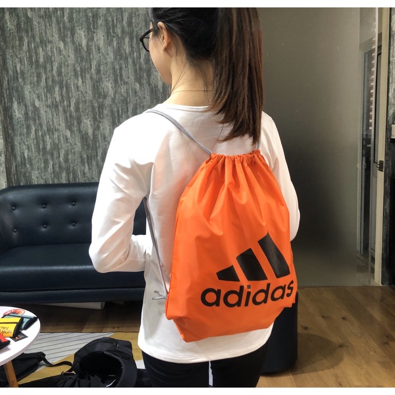 Balo dây rút [ XẢ KHO HÀNG XỊN ] Balo dây rút adidas - Chất liệu vải CHỐNG NƯỚC phù hợp đi tập thể thao đi bơi