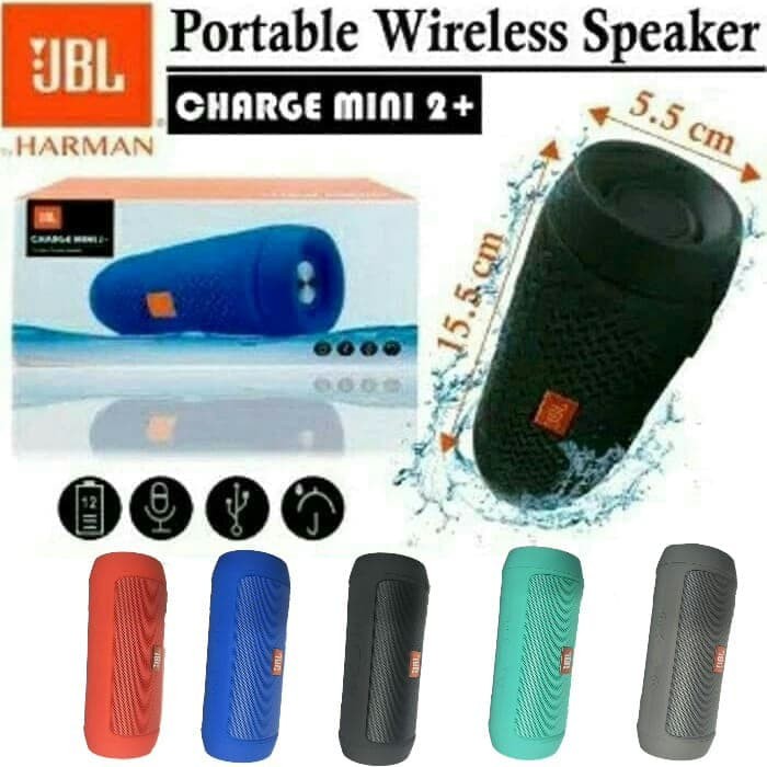 Loa Bluetooth Không Dây Mini 2 +, 2 Plus Jbl Charge 2 Mini Ii J006